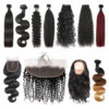 Tissage bouclé — 100 % cheveux naturels Tissage bouclé — 100 % cheveux naturels
