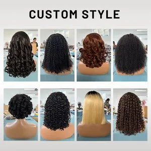 Perruque lace frontal — 100 % cheveux naturels Perruque lace frontal — 100 % cheveux naturels