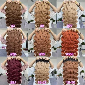 Tissage ondulé — 100 % cheveux naturels Tissage ondulé — 100 % cheveux naturels